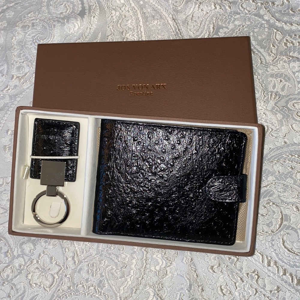 Jos Von Arx wallet & Key chain set